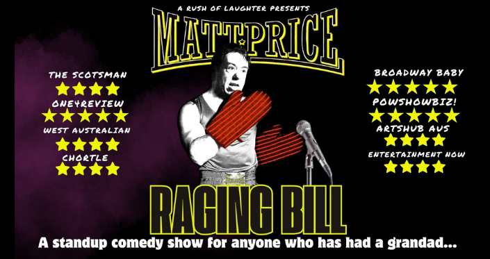 Matt Price in Raging Bill